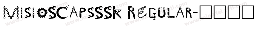MisioSCapsSSK Regular字体转换